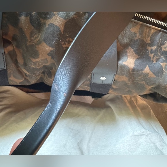 JACK SPADE - Floral Camo Duffle in Waxed Canvas - Picture 5 of 9